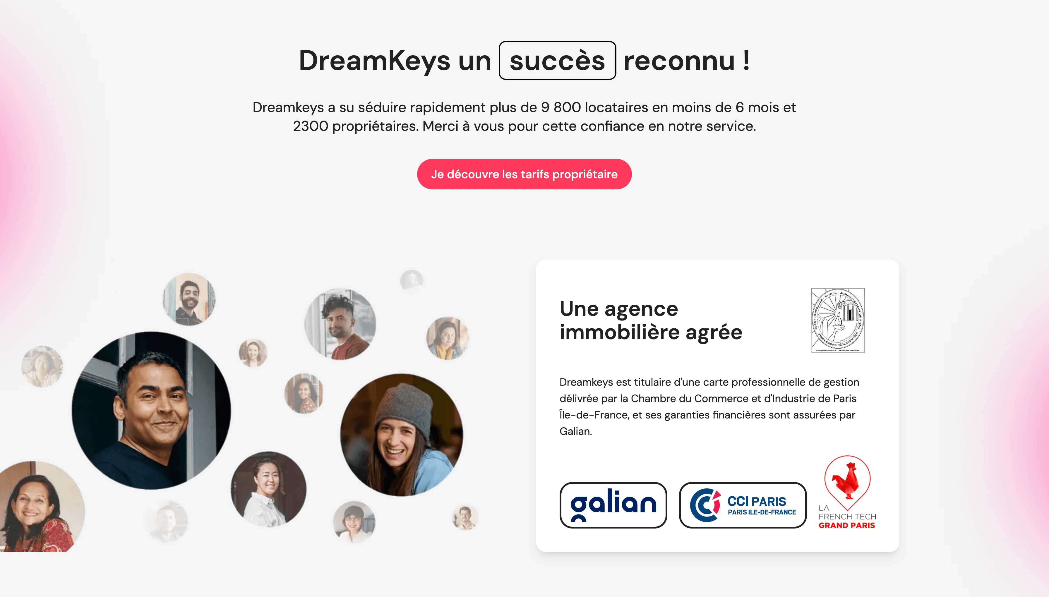 DreamKeys website