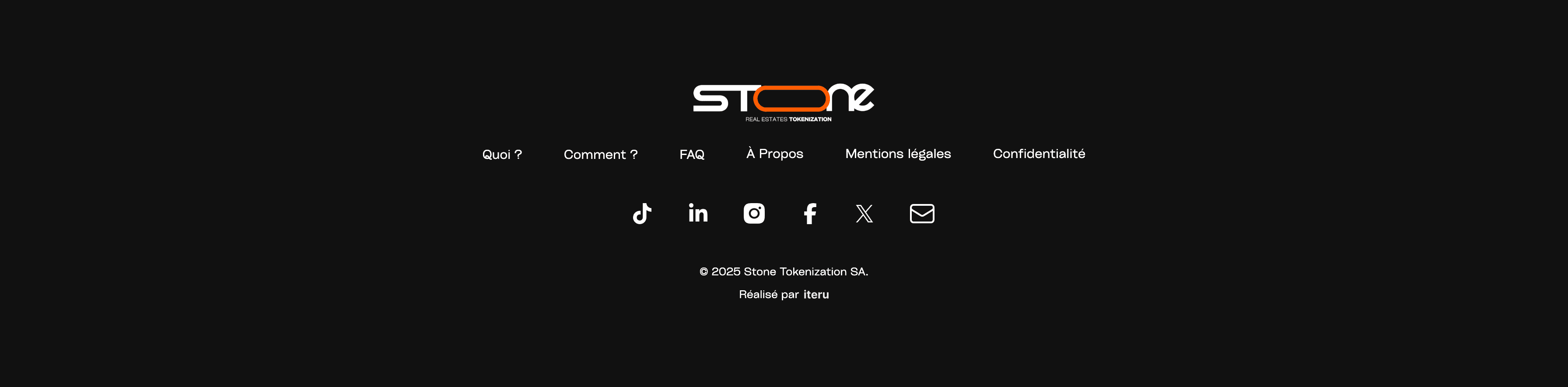 Stone Real Estate website